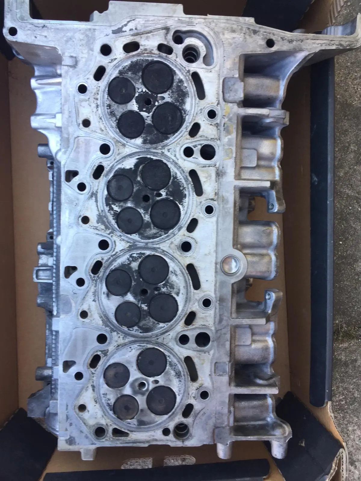 Ford Transit Cylinder Head 2.2 Tdci Diesel Rwd Rear Wheel Drive 4X4 Ranger Pbbk3q6090ac Pbbk3q-6090-Ac Pbbk3q 6090 Ac 1