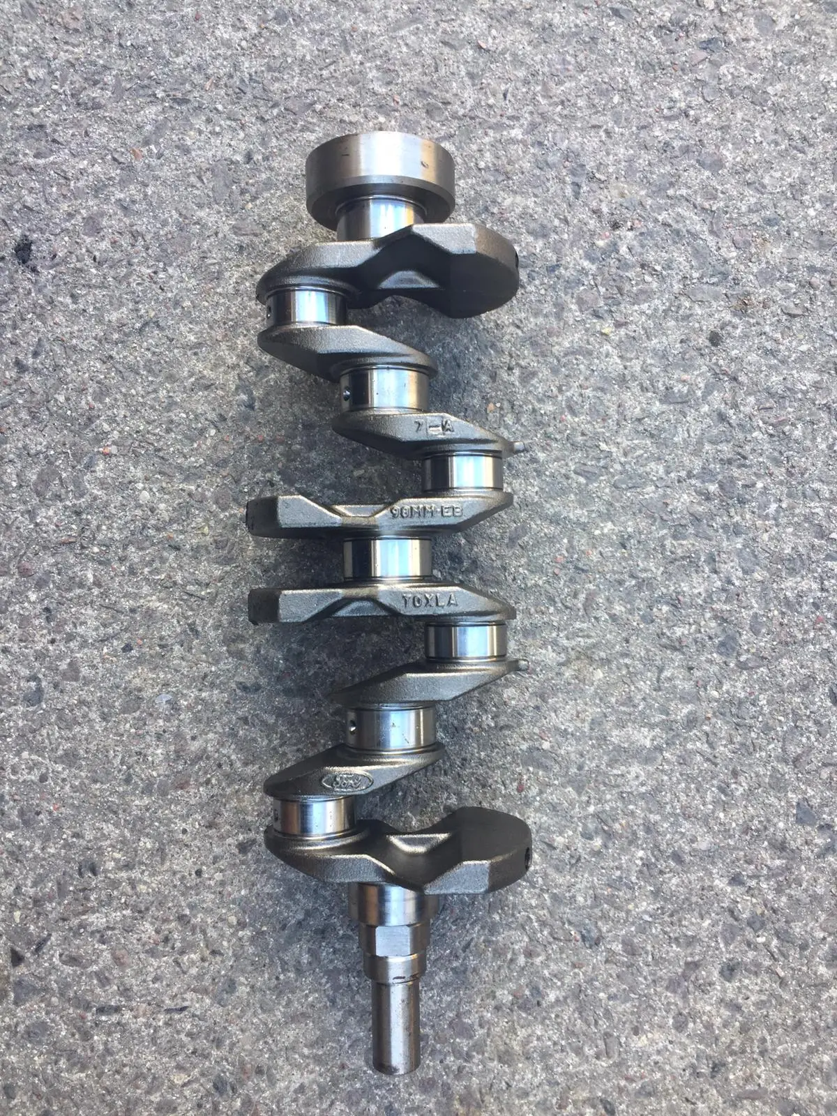Crankshaft For Ford Ecosport Focus 1.6 16V 2014 98Mmeb Iqja 1