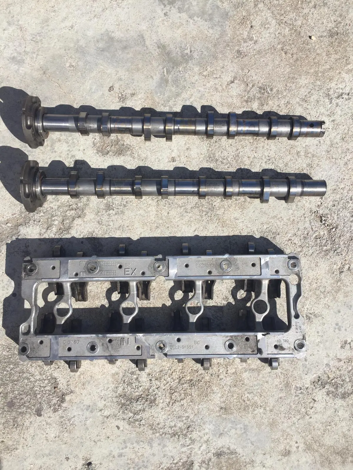 Ford Transit Mk7 2.2 Tdci Euro 5 Rockers Genuine Bk206k551 Ex In Camshafts Exhaust Camshaft For Ford Transit 2.2 2.4 Tdci Bk2q6a273ab Drfa Drfb Phfa Jxfa 1