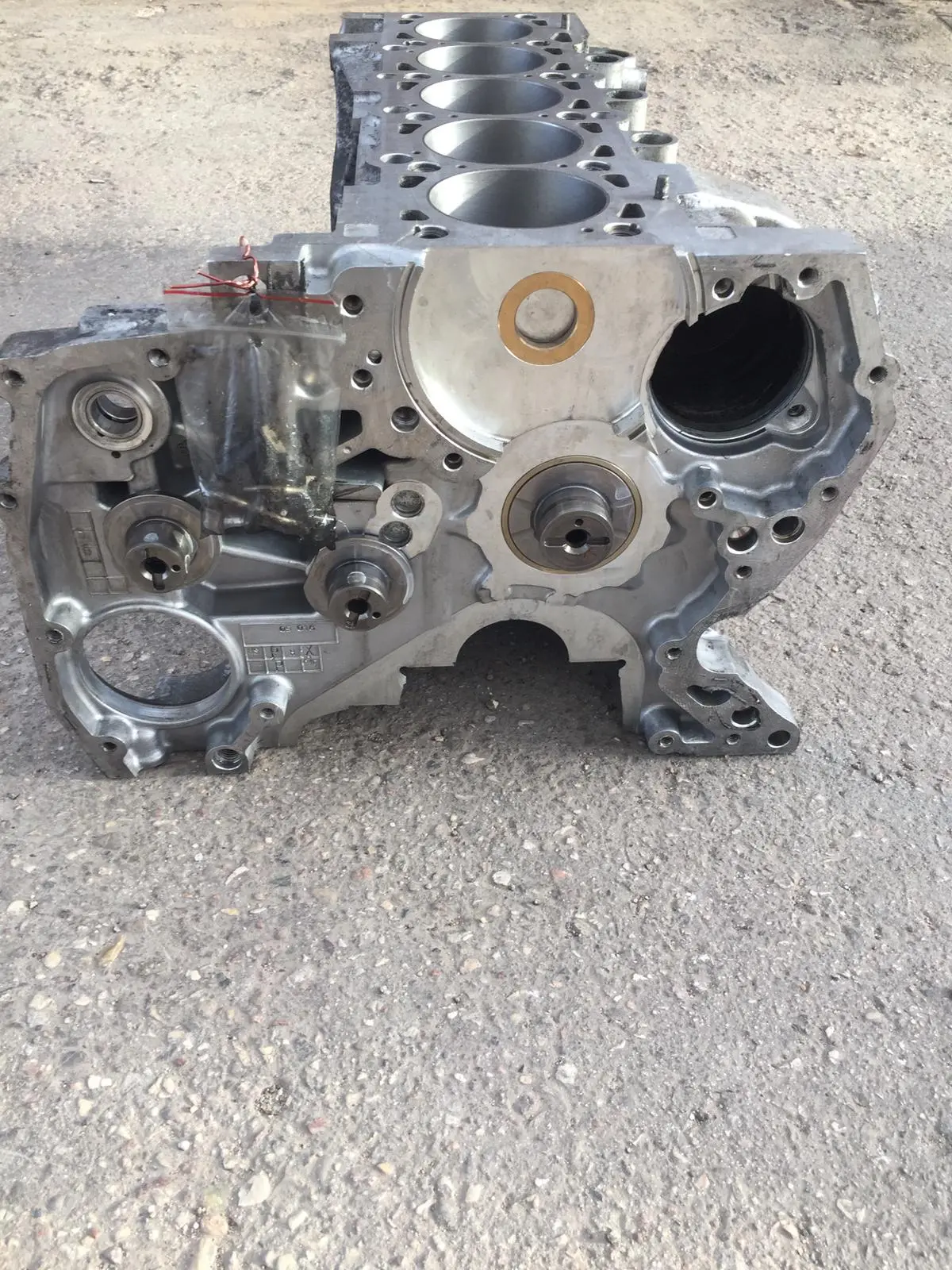 Cylinder Block For Vw Volkswagen T5 Multivan 2.5 2,5 Tdi Engine Code Axd Bare / Nude Without Crankshaft And Pistons 1