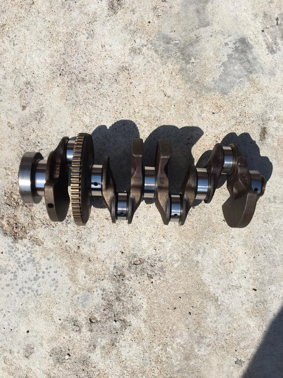 Std Standard Size Crankshaft For Bmw 1 3 5 Series 120 320 520 Petrol Engine 2.0 1995Cc 1
