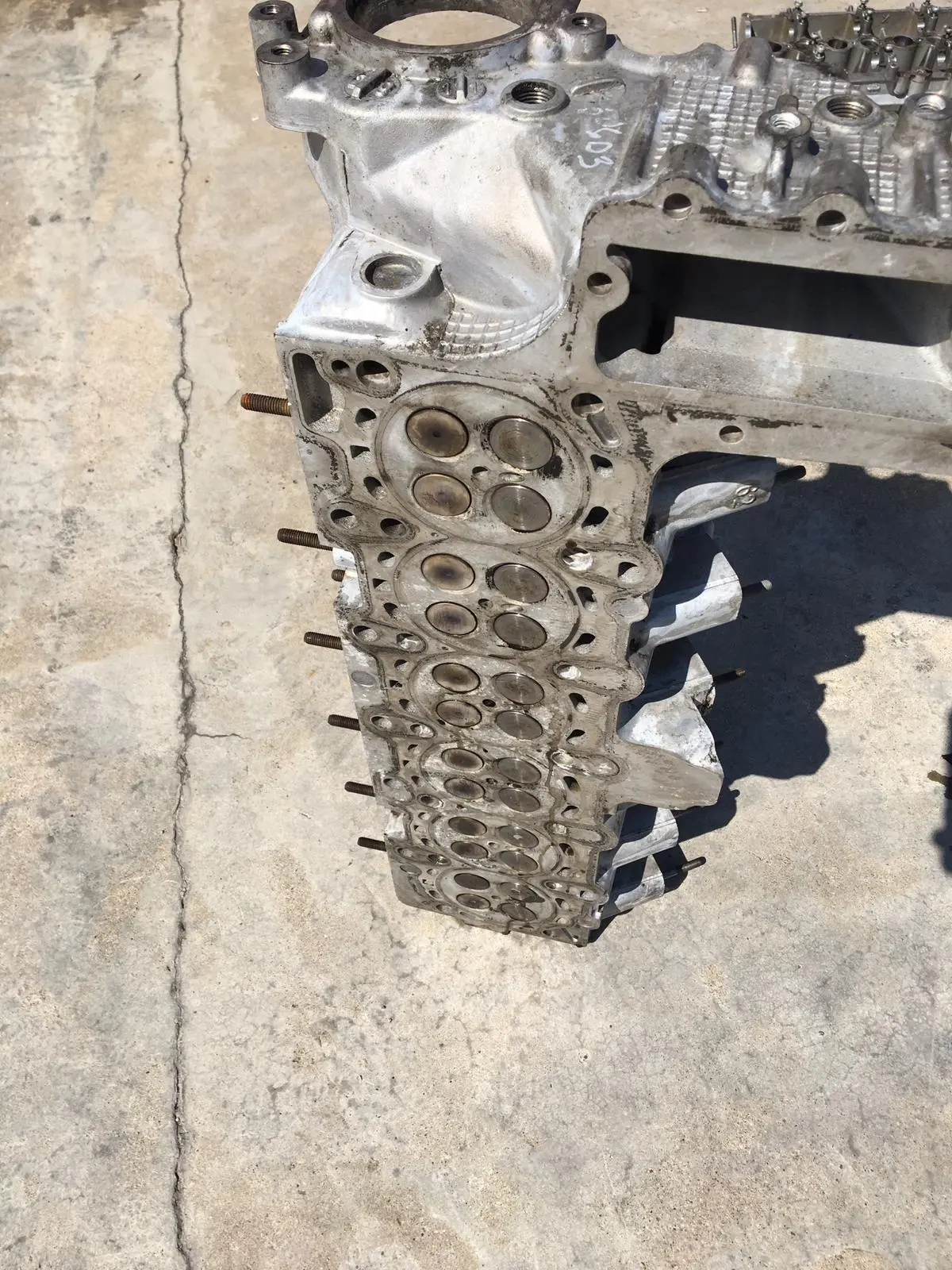 1 Pcs × Bmw 3 5 6 Series E60 E63 E90 E91 X5 E70 3.0 3.5 Diesel Engine M57 M57tue2 306D5 Genuine Bare Cylinder Head Part Number 7792753.9 7 792 753 . 9 1