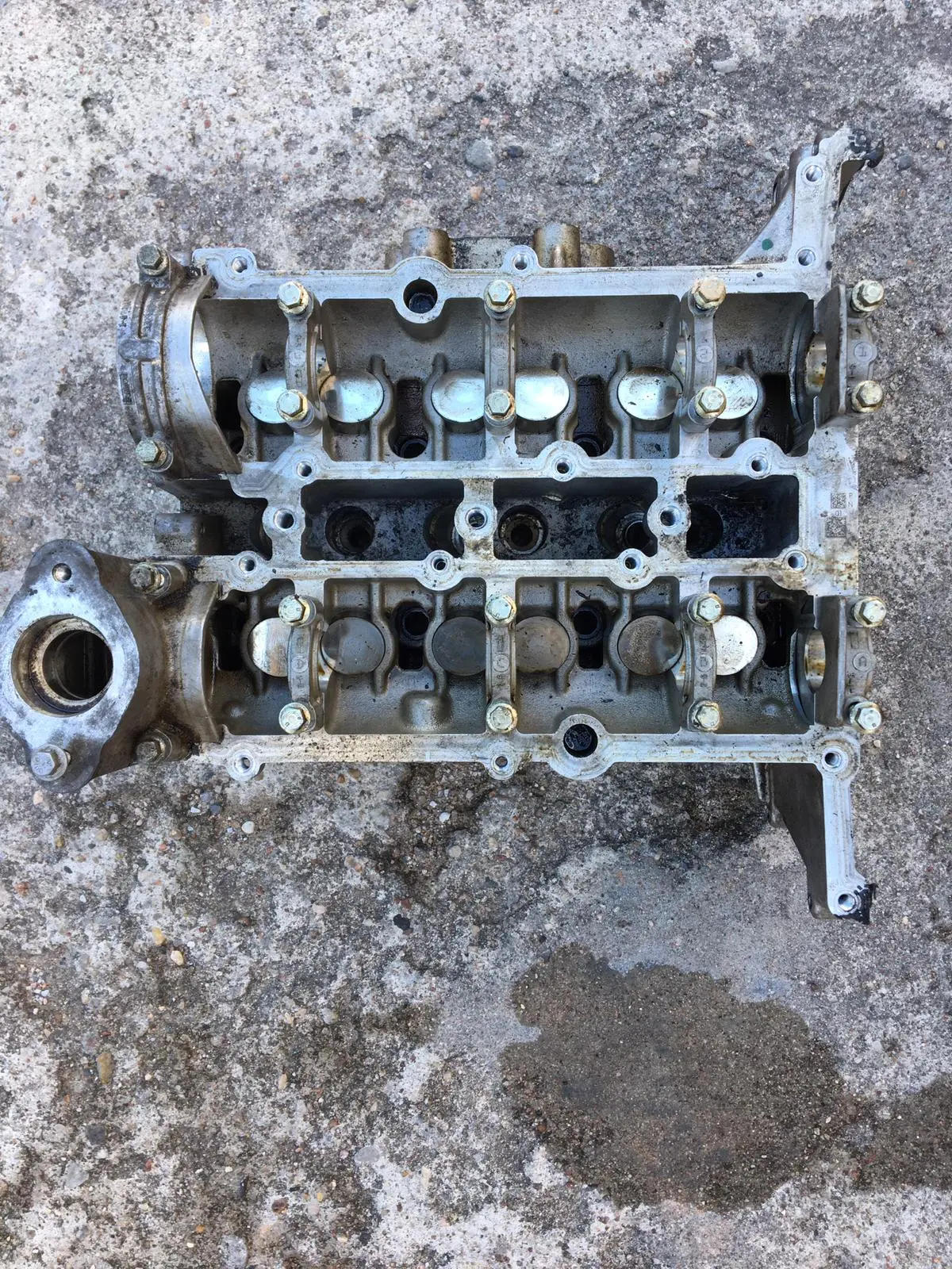 Cylinder Head For Ford Focus Fiesta Cmax C-Max Bmax B-Max 1.0 L Petrol Turbo Ecoboost Engine Code M1da M2da Sfja 1