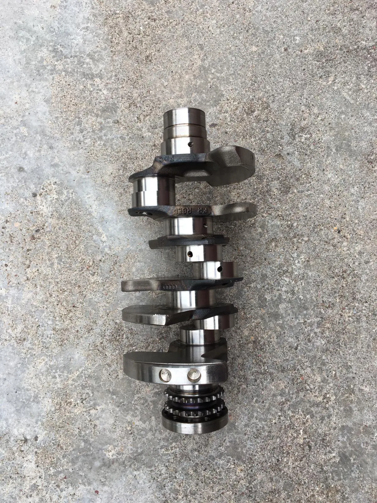 Crankshaft Part Number 06E101ak R6ed Audi Q7 4M A8 4G/H Petrol Engine 3.0 Tfsi Turbo V6 24V Code Cre Crec 1