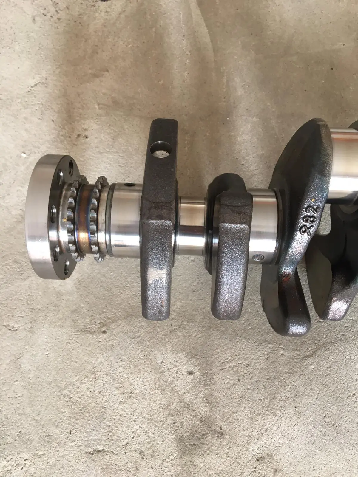 Crankshaft For Bmw 3.0 Petrol Engine Code B58b30a Part Numbers 764325704 7643257 04 7643-258 / 7643258 2