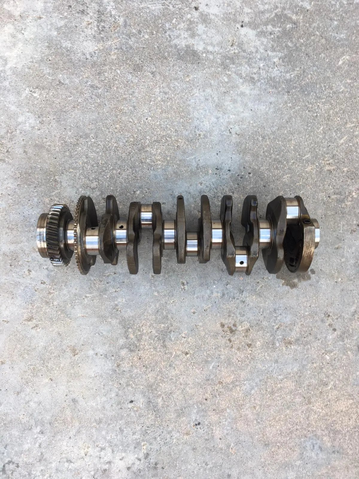 Crankshaft For Volkswagen Transporter T5 Multivan 2.5 Tdi Bnz Axd 1