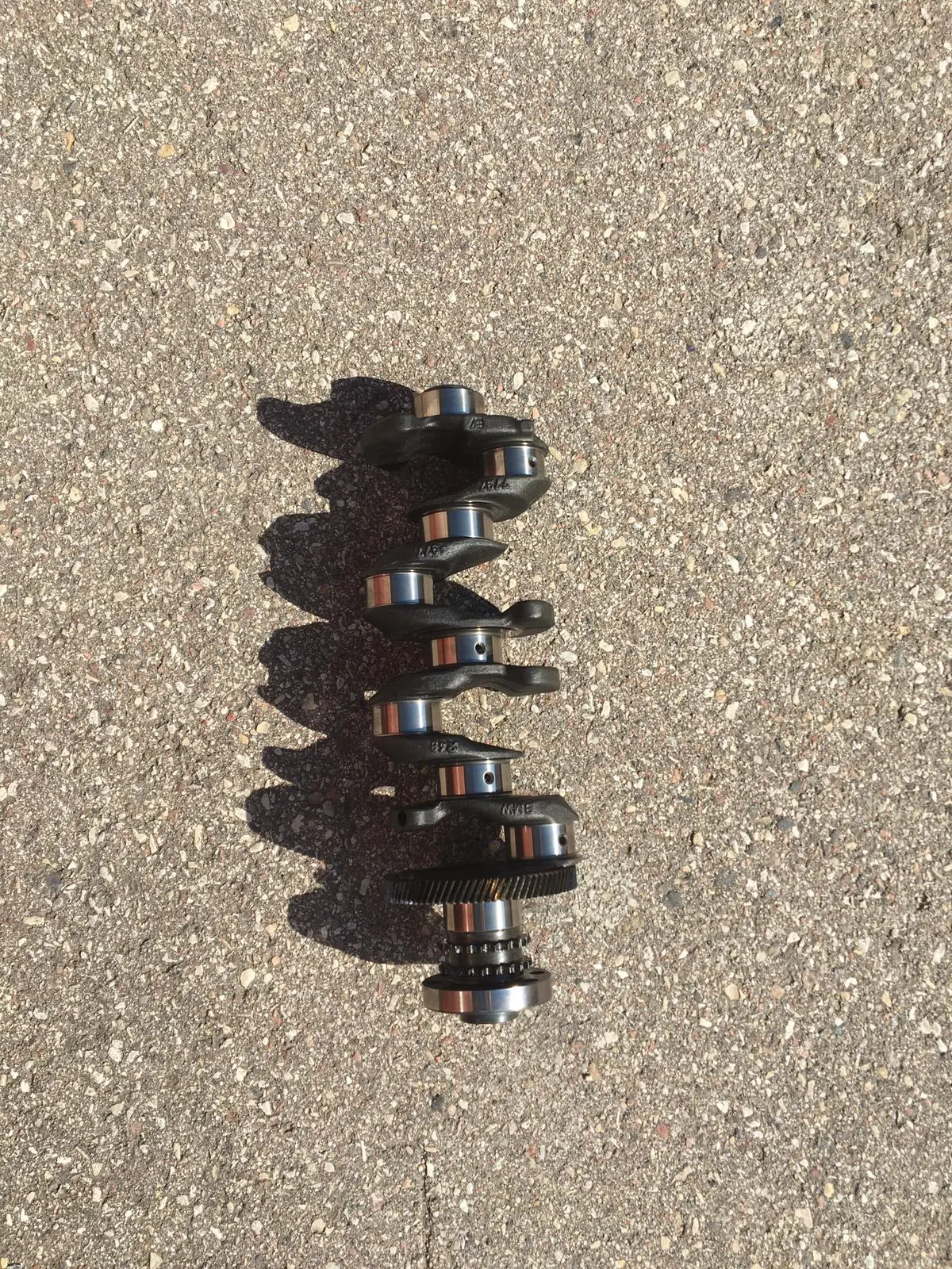 Crankshaft For Bmw N47 N47d20 A B C D Engine 2.0 L Diesel 1995 Cc Part Number 7797977 Original Standard Nominal #Whatsapp +37066686665 1