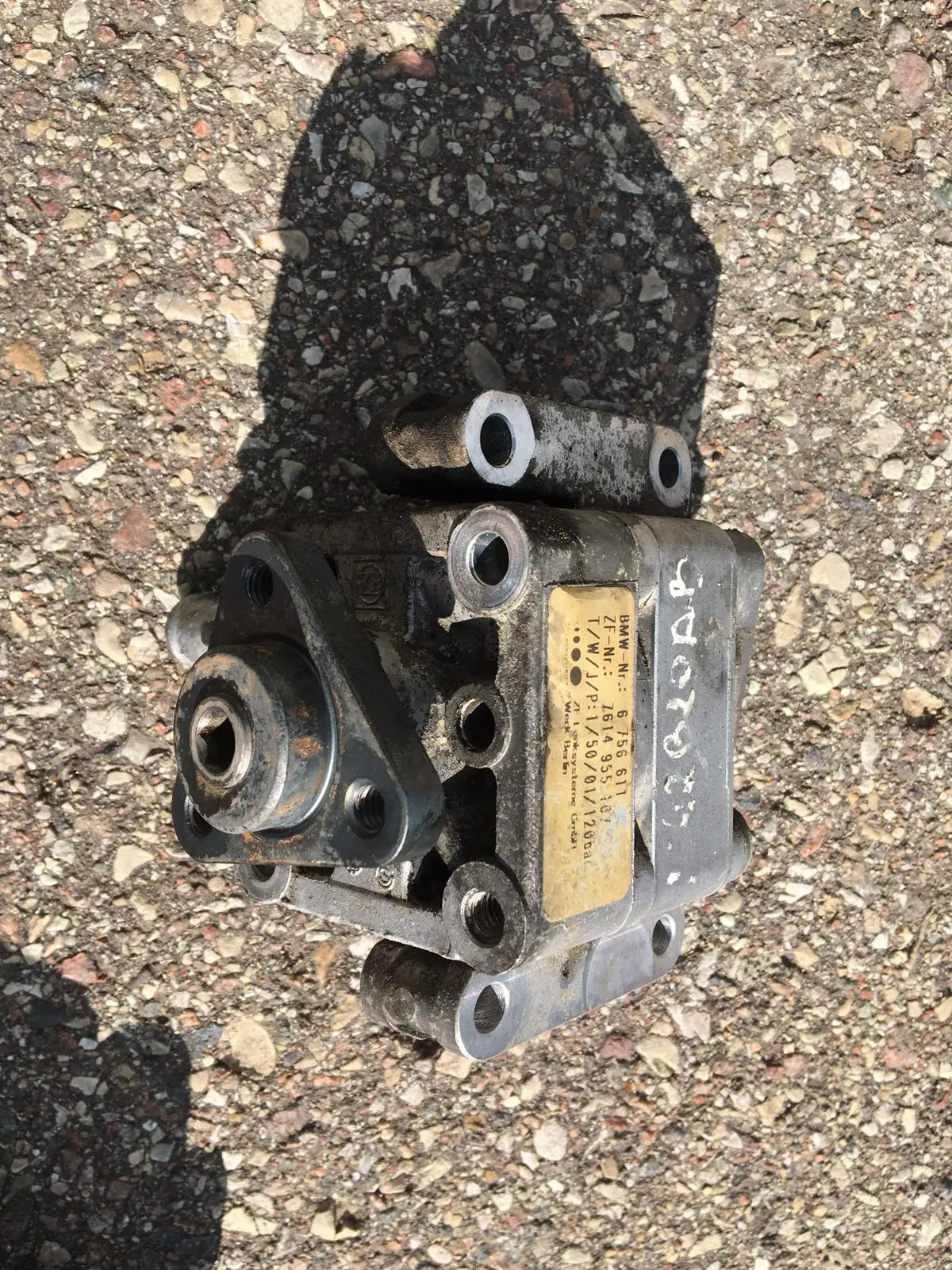 Bmw E46 318I 318Ti 318Ci N42 N46 Power Steering Pump & Water Pump Part Number 6756611 1