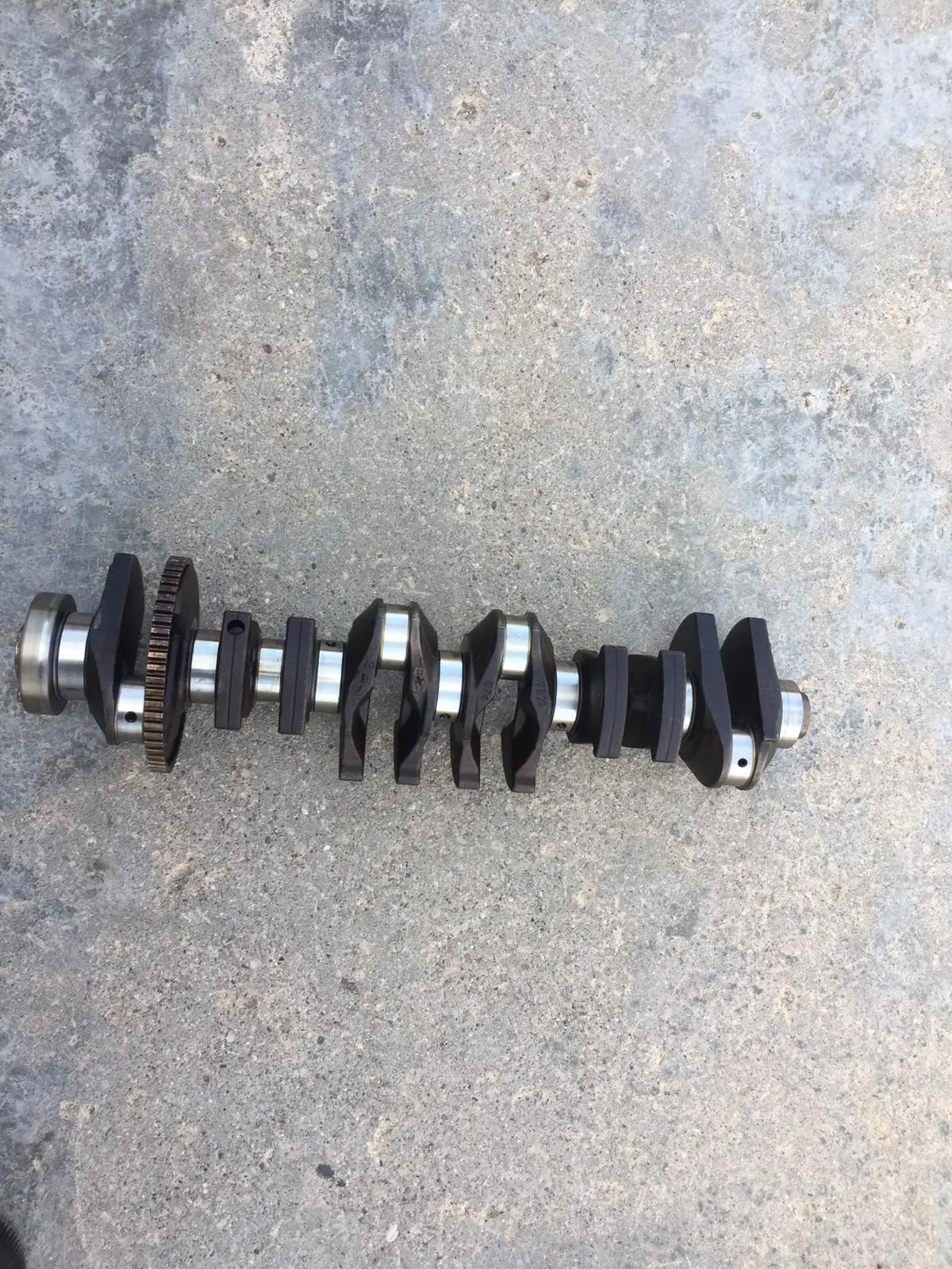 Bmw 3 Series 325I E90 2006 2.5 6 Cylinder N53b25a N53 Crankshaft 7529074 7553287 03 Hub 78,8 N52 N52b25 1
