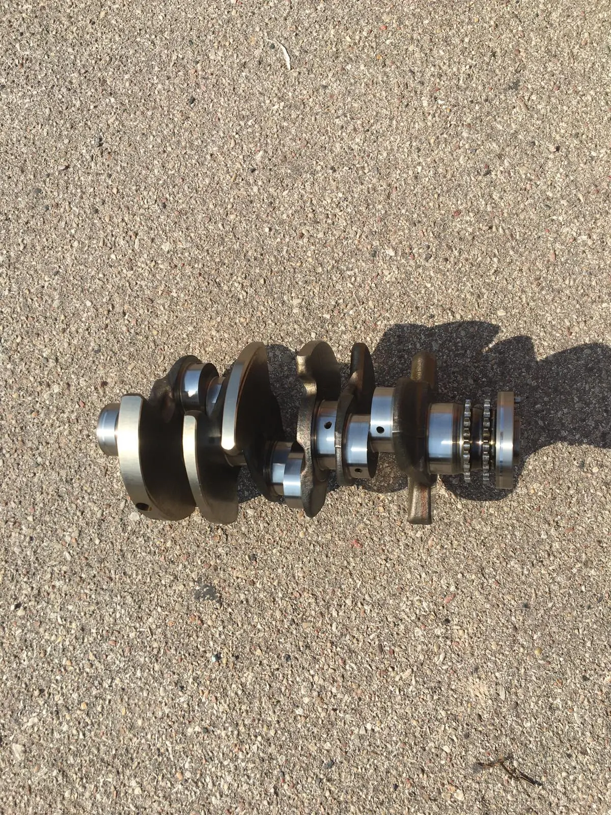 Genuine Oe Crankshaft For Audi S4 S5 S6 Q5 Sq5  Vw Volkswagen Touareg 3,0 V6 Petrol Engine Code Caka Cgwa Cgea Wał Korbowy 3.0 Tfsi Cak Cgw Cge Nominał 06E101aa 06E101ag Original Size Std Standard Nominal 1