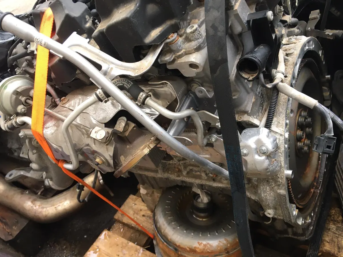 Mercedes Benz Twin Turbo Engine Code 276.821 Engine Spares To Order Whatsapp +37066686665 1