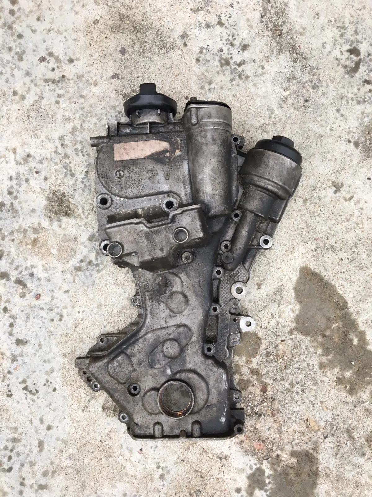 Vw Volkswagen Audi Skoda Seat 1.4 1.6 Fsi Petrol Engine Front Cover / Chain Cover 03C109211e 2004 1