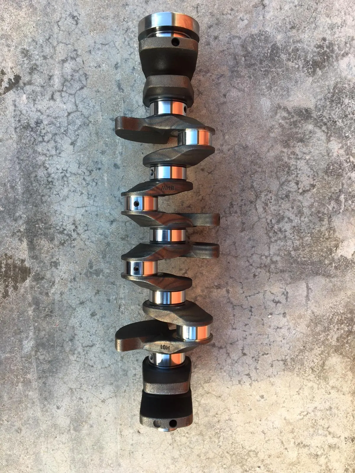 Used Bmw Engine Motor Crank Shaft Crankshaft Part Number 7580483 3.0 Petrol N55 N55b30a  F15 X5 X6 (14-18) Oem 1