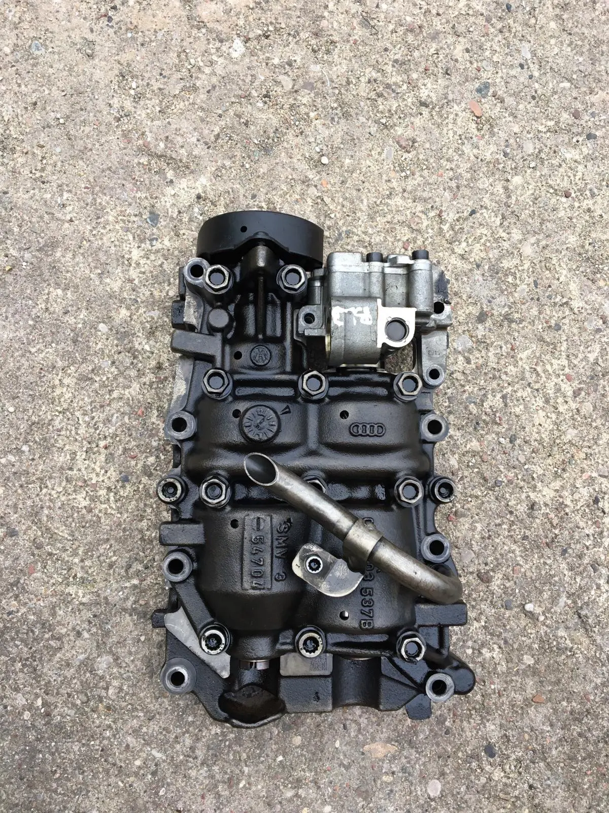 2011 Audi A4 B8 Bre Blb Cag Engine Oil Pump And Balance Shaft Module 2.0 Tdi 03G103537b  R03g103535b V200 03G103535b Chain Driven Type 03G 115 105 A V300 Shw Vw 1