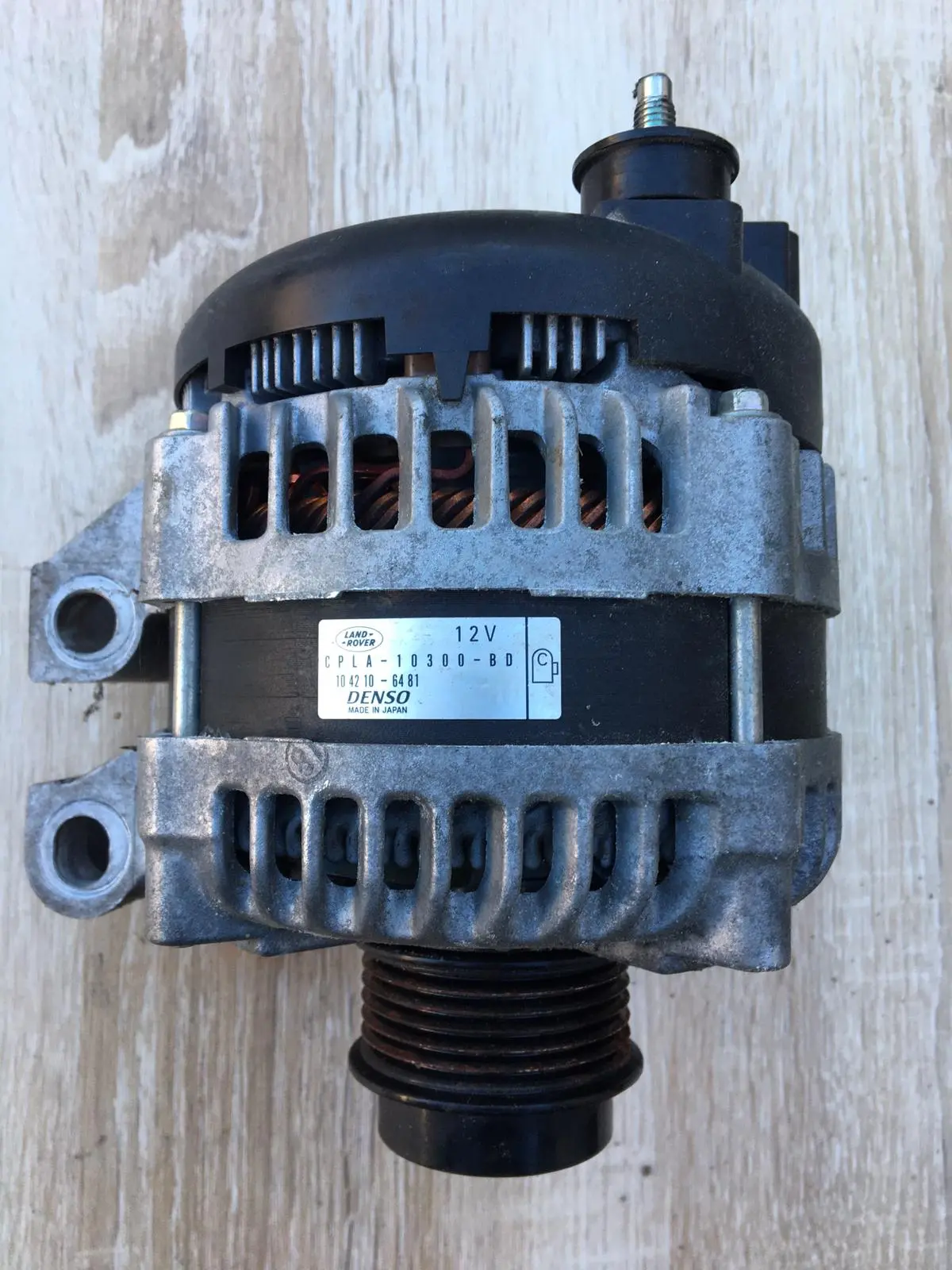 Land Rover Range Rover Sport Vogue L405 L494 Sdv6 3.0 Diesel Engine Code  306Dt  Denso Alternator Part Number Cpla-10300-Bd Generatorius 1