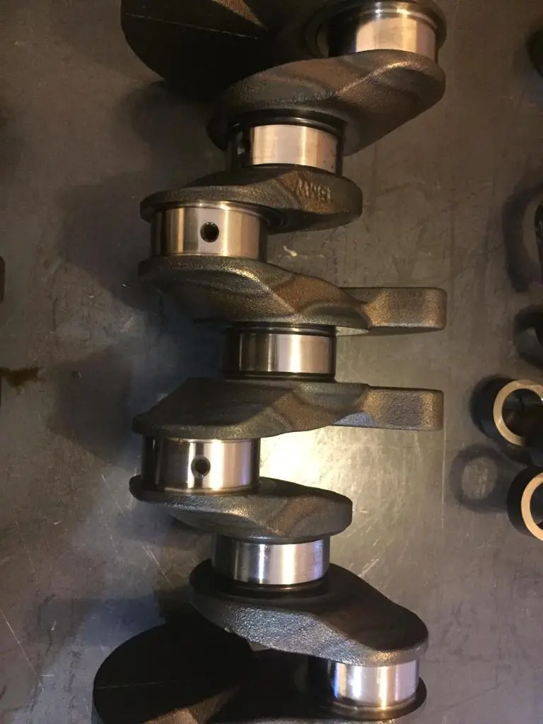 2011-2018 Years One 1X Pcs Crankshaft Engine Motor Crank Shaft 7580483 3.0 N55 N55b30 N55b30a Bmw F15 X5 X6 Oem 1