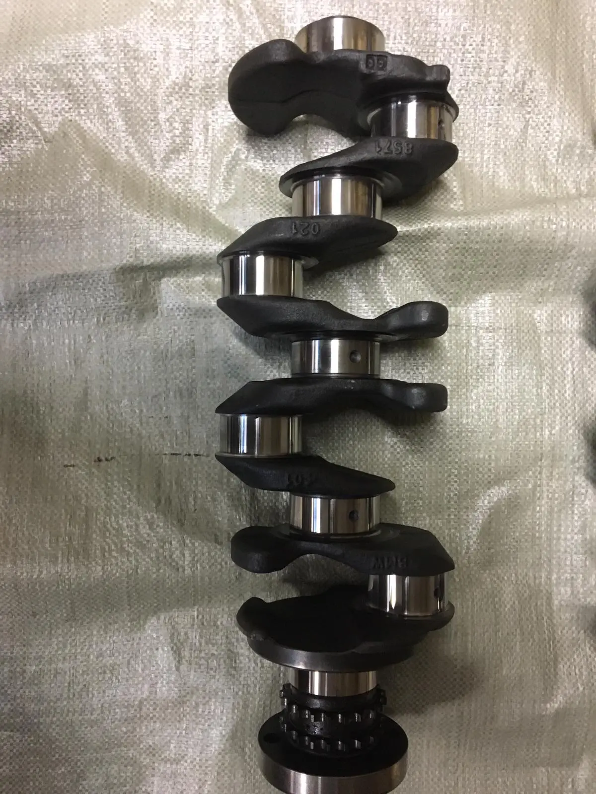 Refurbished Crankshaft For Toyota Avensis Rav4 Rav-4 2.0 D 2,0 Diesel Engine 2Ww Part Number 8571021 N47 N47c20a Oe Bmw -0.25 Connecting Rod Journals Main Journals Std Standard 1