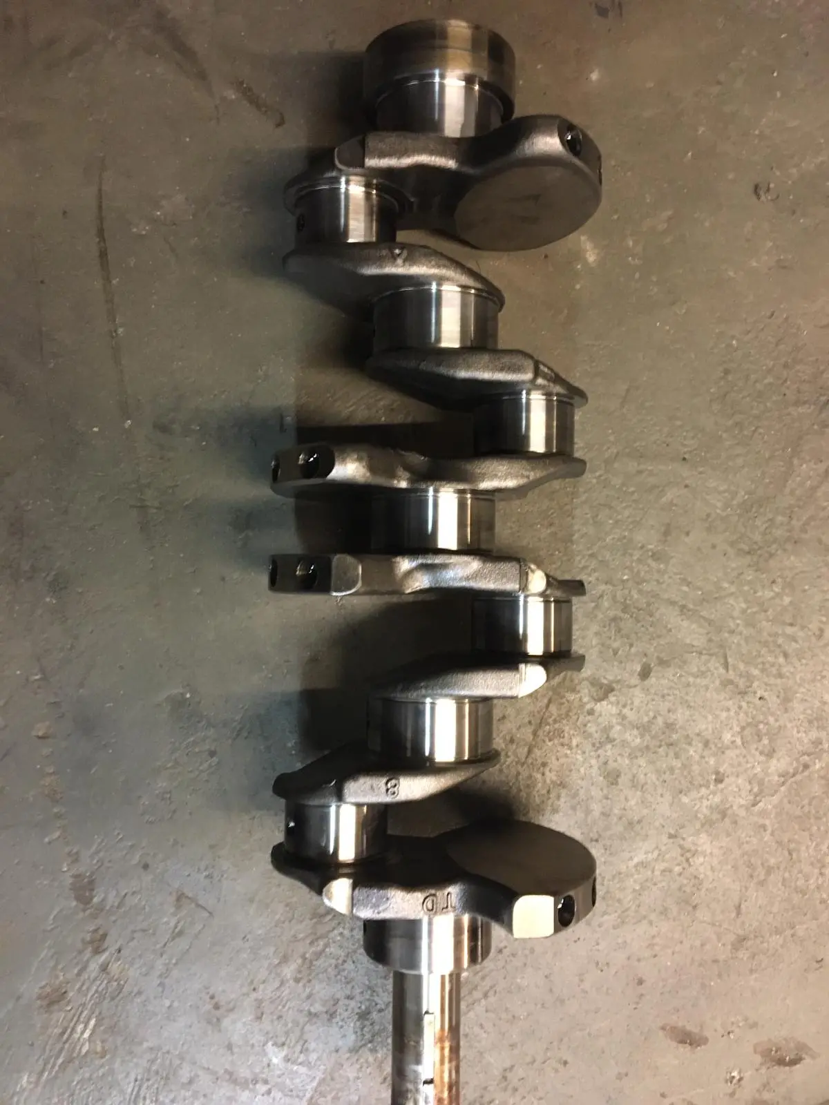 Crankshaft For 2005 Year Mitsubishi L200 2.5 Td Turbo Diesel Engine Code 4D56 Pajero 1
