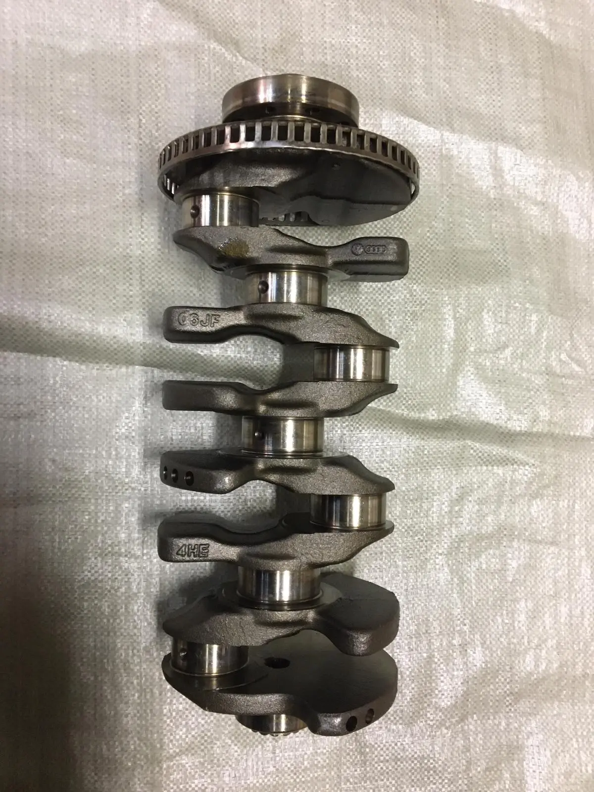 2011 Crankshaft For Audi A3 A4 Volkswagen Golf Passat Cc  Tsi Part Numbers 06Jf, 06J101p Standard Std 1.8 2.0 Tfsi Petrol Turbo Engine 1