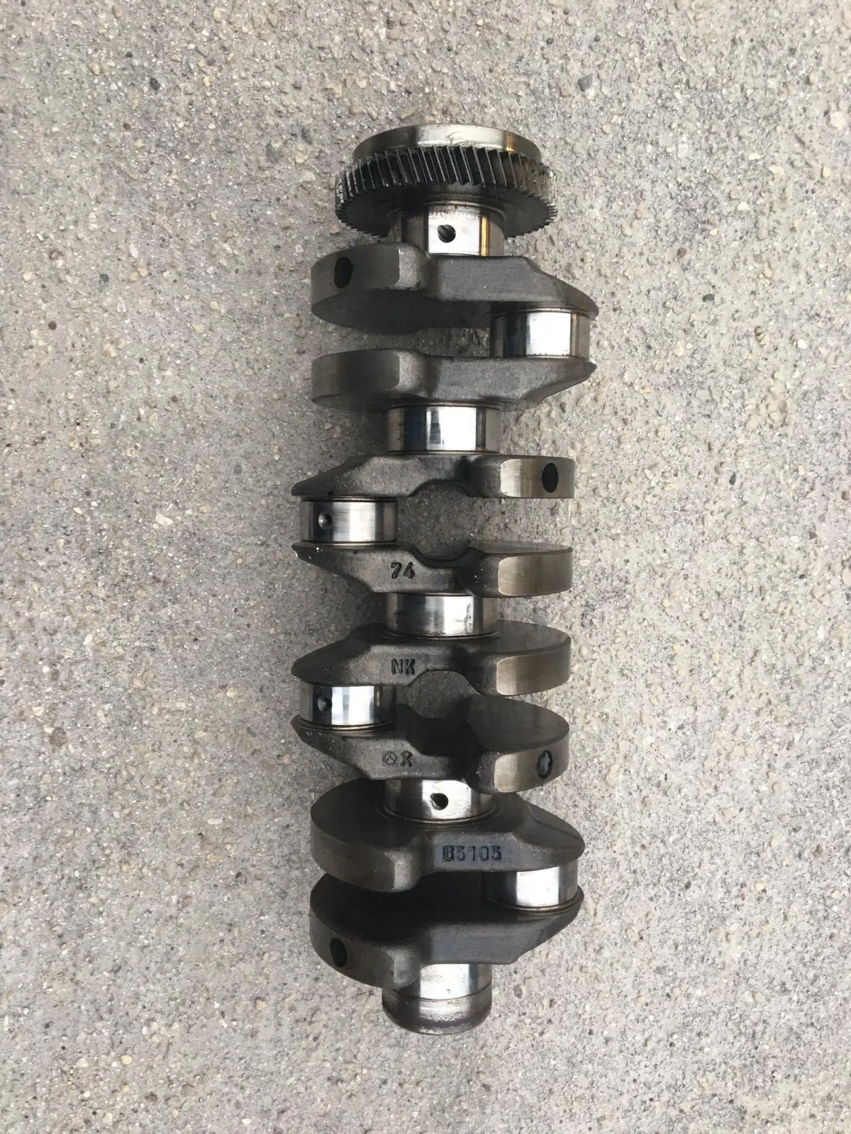 2012 Year Std Standard Original Mercedes Benz S Class S212 W212 Crankshaft Om651.925 A6510302401 Om651 2,1 2.1 Diesel Engine Cdi #65105 1
