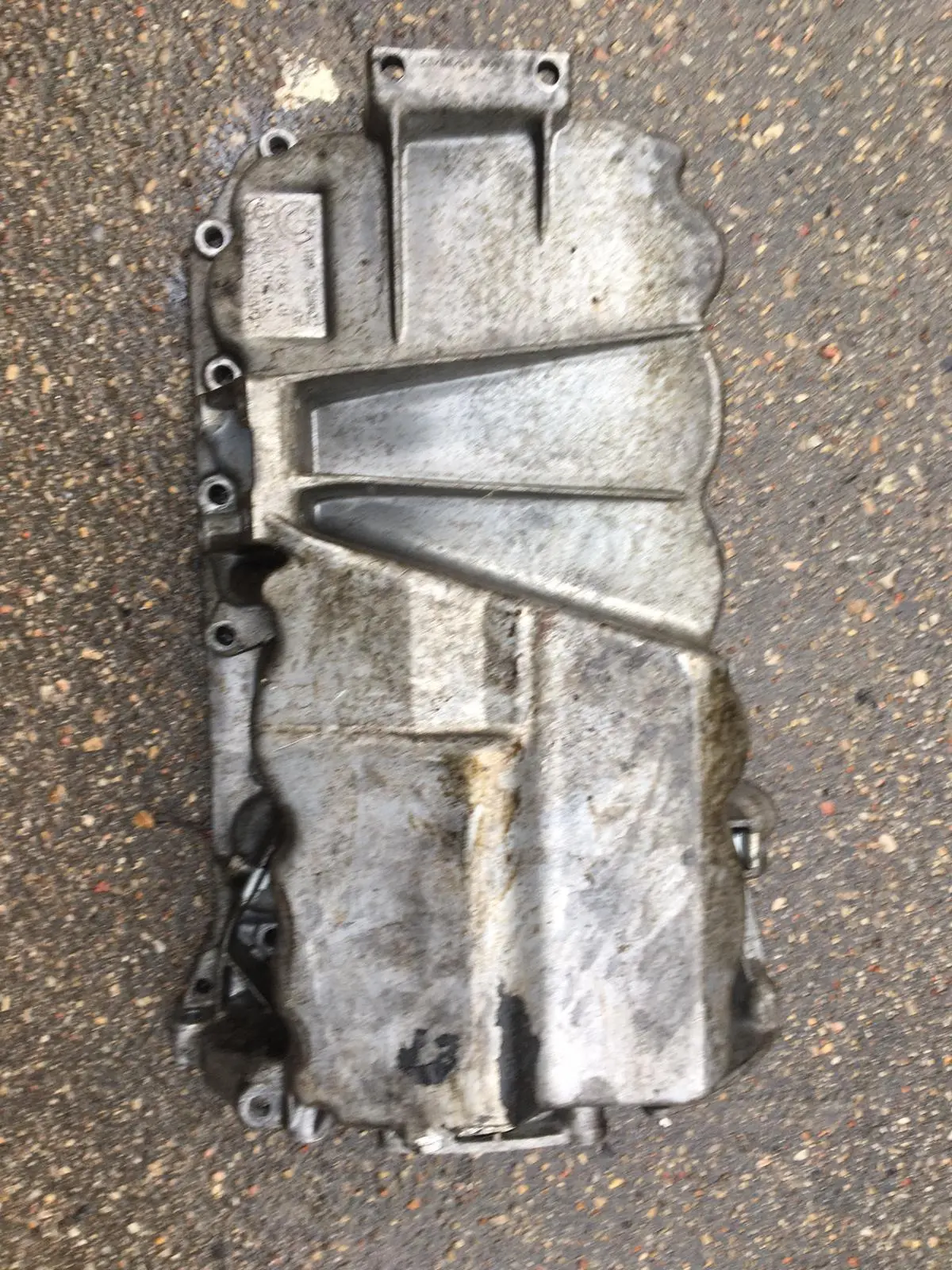 2014 Toyota 1.6 Diesel Engine Oil Sump Pan D4 D Part Number 11137811592 Code 1Ww 1