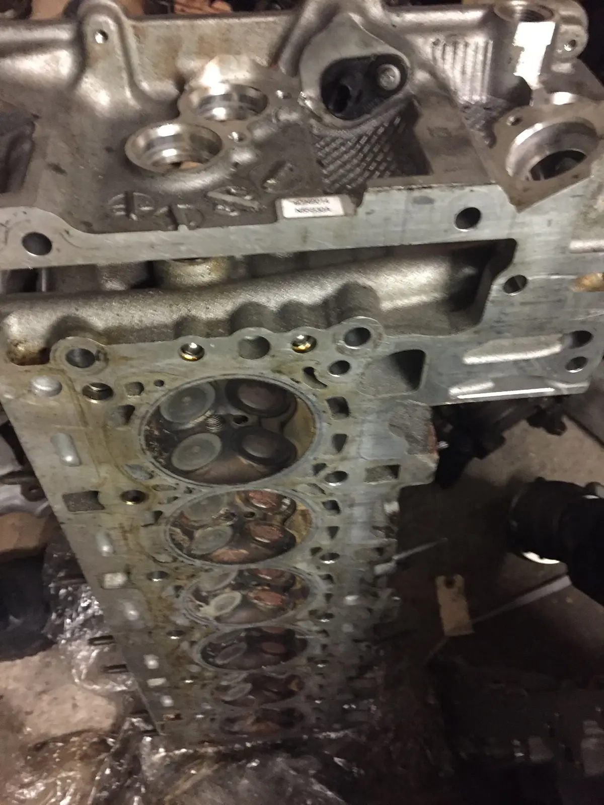Bmw N55 B30 3.0 3.5 Petrol Turbo Charged Engine Cylinder Head N55b30 Part 7568270 ( 09 Or 10) 1