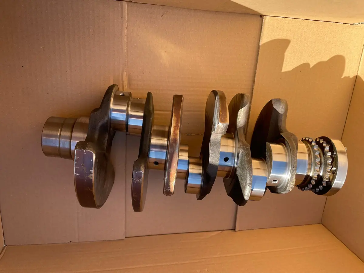 0.25 Size Main And Connecting Rods Genuine Oe Crankshaft For Audi S4 S5 S6 Q5 Sq5  Vw Volkswagen Touareg 3,0 V6 Petrol Engine Code Caka Cgwa Cgea Wał Korbowy 3.0 Tfsi Cak Cgw Cge Nominał 06E101aa 1