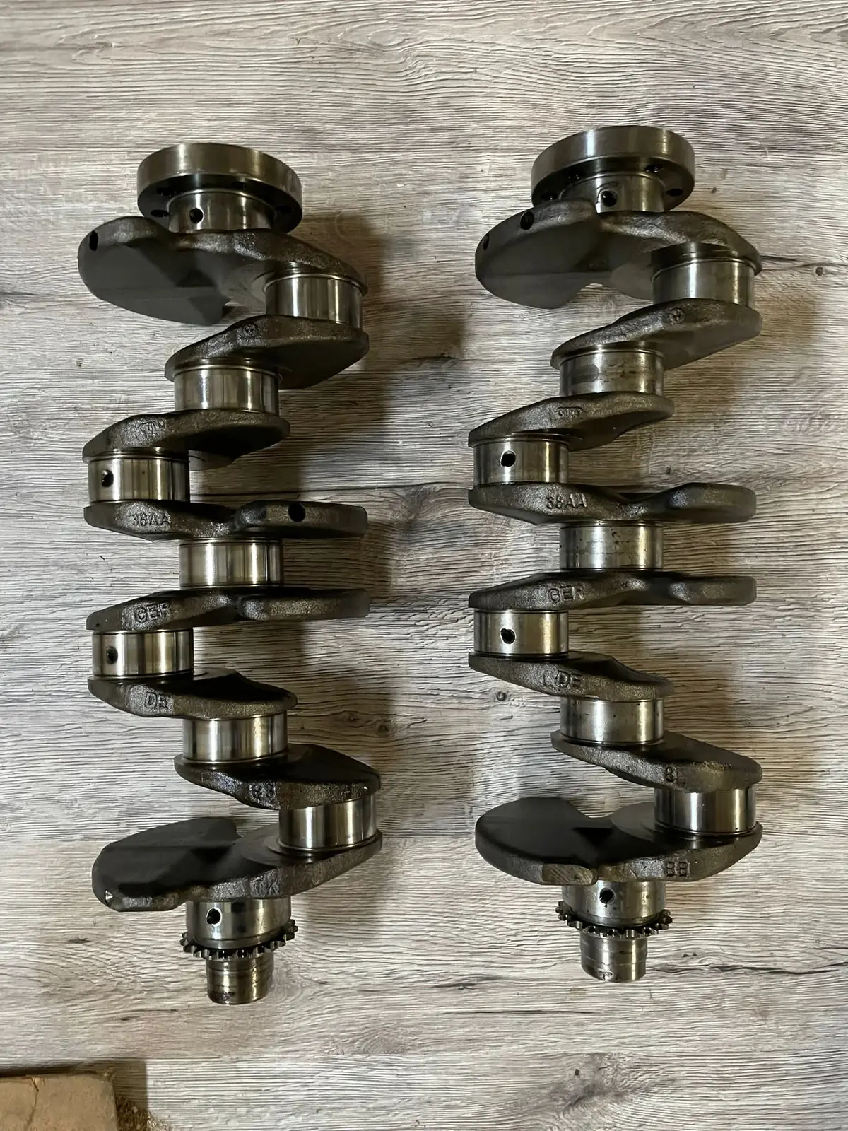 Crankshaft For Audi Seat Skoda Vw 2,0 2.0 Tdi Bottle Bkd Bmm Cbdb Cega Cbda Cja 038Q 51Mm 1