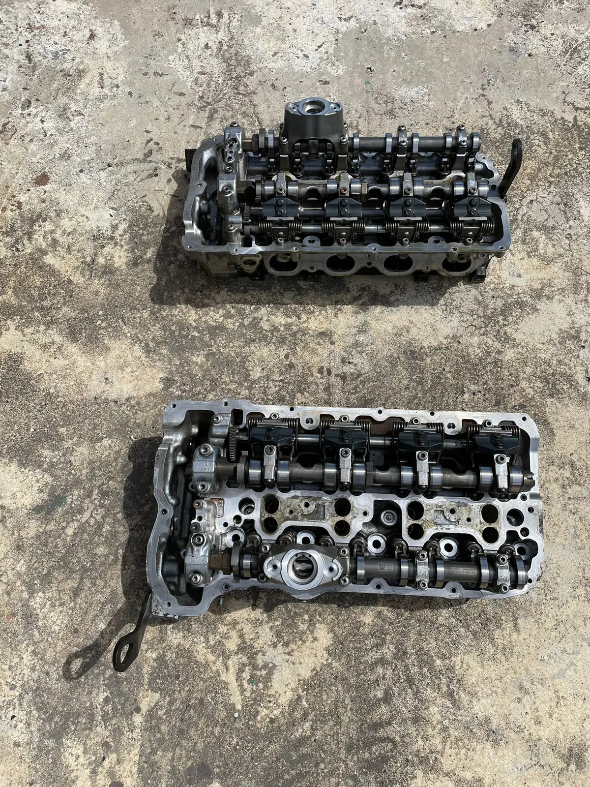 Pair Of Cylinder Heads, Engine Head, Bmw, M5, M6, X5, X6, 4.4 V8 Twin Turbo, Charged, Engine, S63, S63b44, 7603475 05, 784549507, 7603471 05, 784549206, 1