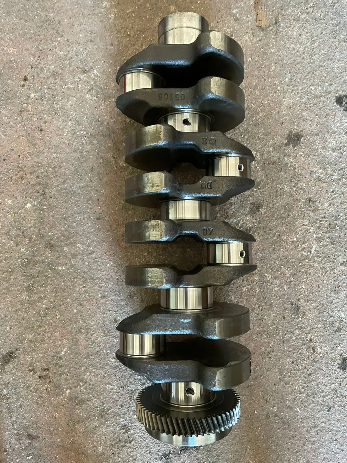 Crankshaft, For Mercedes Benz, Mercedes-Benz, A65107 10T260, #A65107, A65105, #A65105, A65107, 651 Engine, Diesel, 2143Cc 1