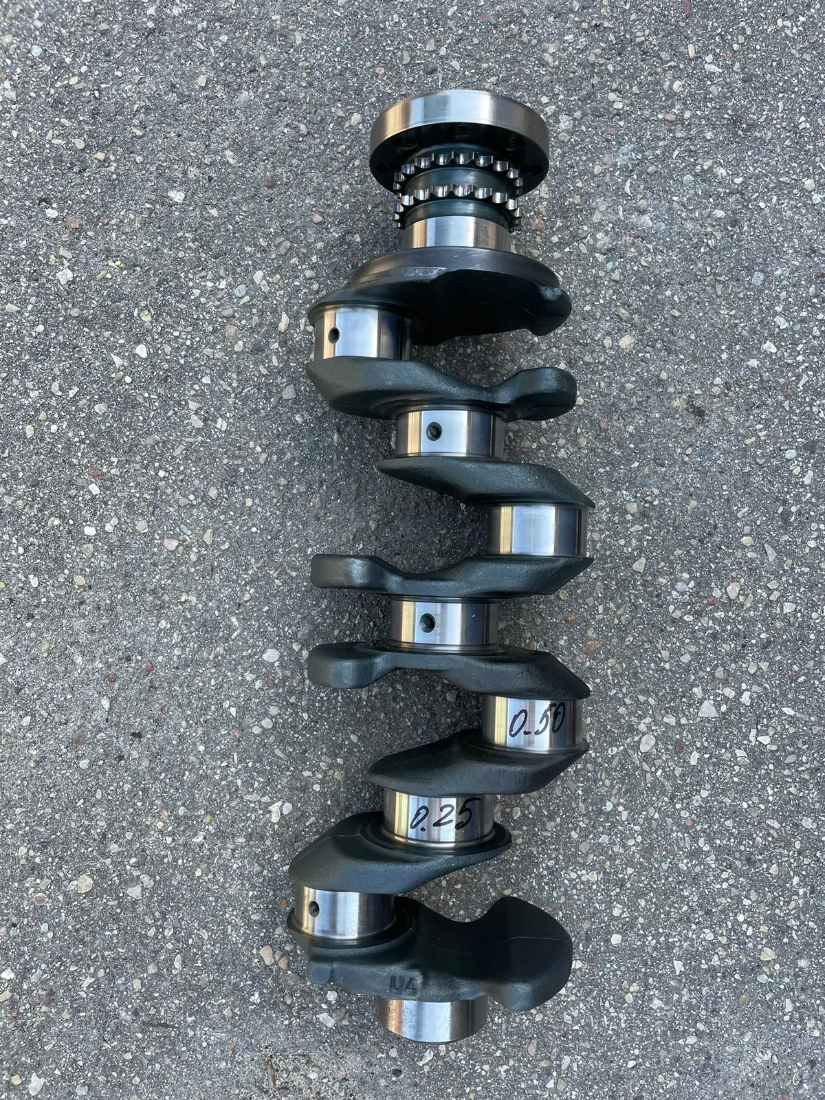Crankshaft For Mini Cooper 2.0 Diesel Engine Toyota Rav4 Avensis 2Ww N47c20a 0.25 0.5 Reground 1