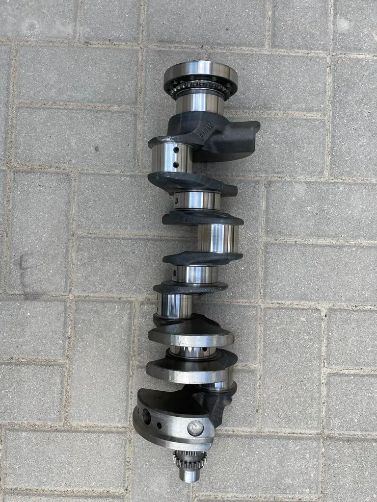 -0.25 Machined Crankshaft Kurbelwelle For Bmw Engine S63b44 Bi-Turbo Twin Turbo Charger 4.4 V8 7616597 N63 S63 F06 F10 F12 F13 F85 F86 F90 F92 G05 G07 G11 G30 1