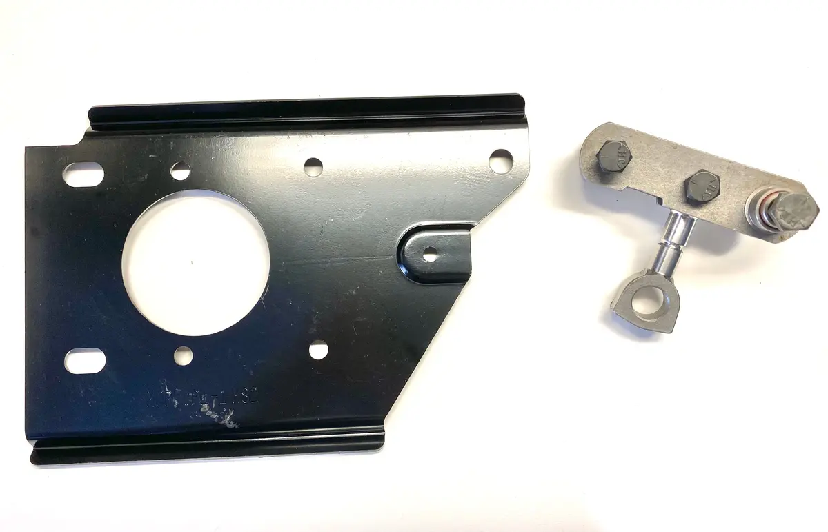 Brake Reinforcement Plate With Pedal Linkage 1966-70 B Body Power 1