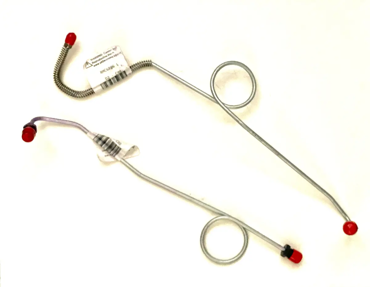 Brake Lines Master Cyl To Brass Prop Valve 68-70 B Body Manual Brakes (Steel) 1