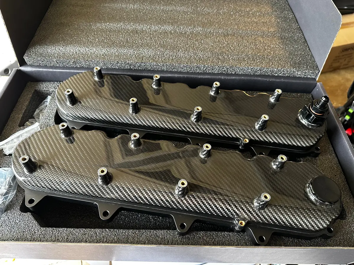 Carbon Fiber Gen V Lt Valve Covers - Gm - Lt1 Lt4 L83 L86 L8t 2