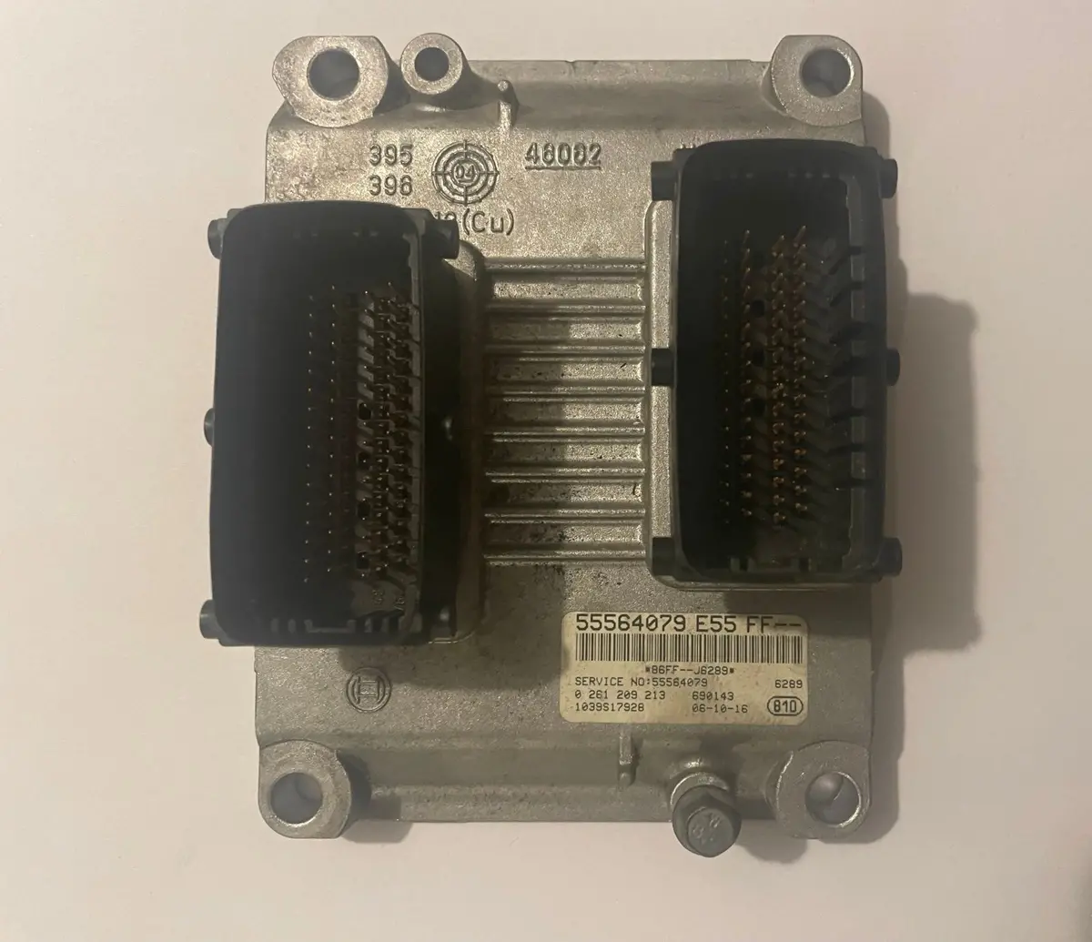 Ecu Part Number 55564079 E55 Ff-- Bosch 0261209213 Opel Saab 2.8 Turbo Petrol 1