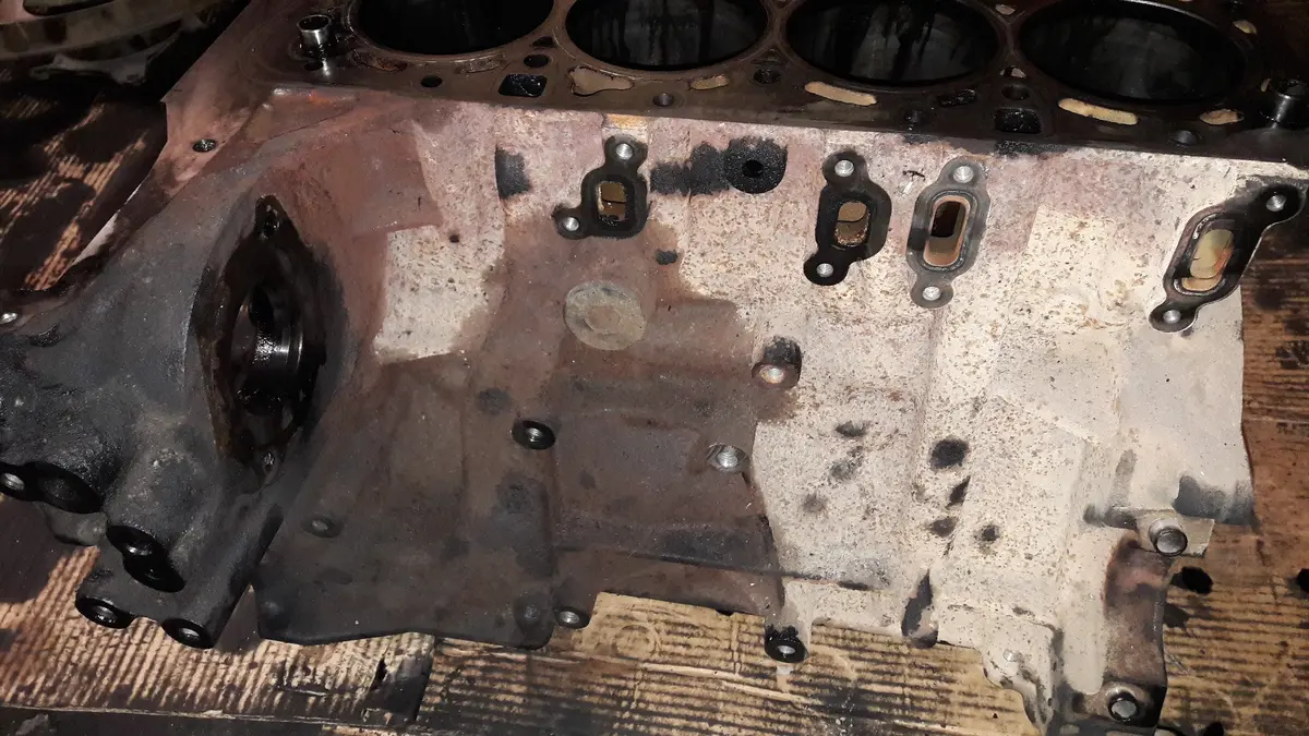 2008 Bare Cylinder Block For Ford Transit 2.4 Tdci With Code Jxfa 1