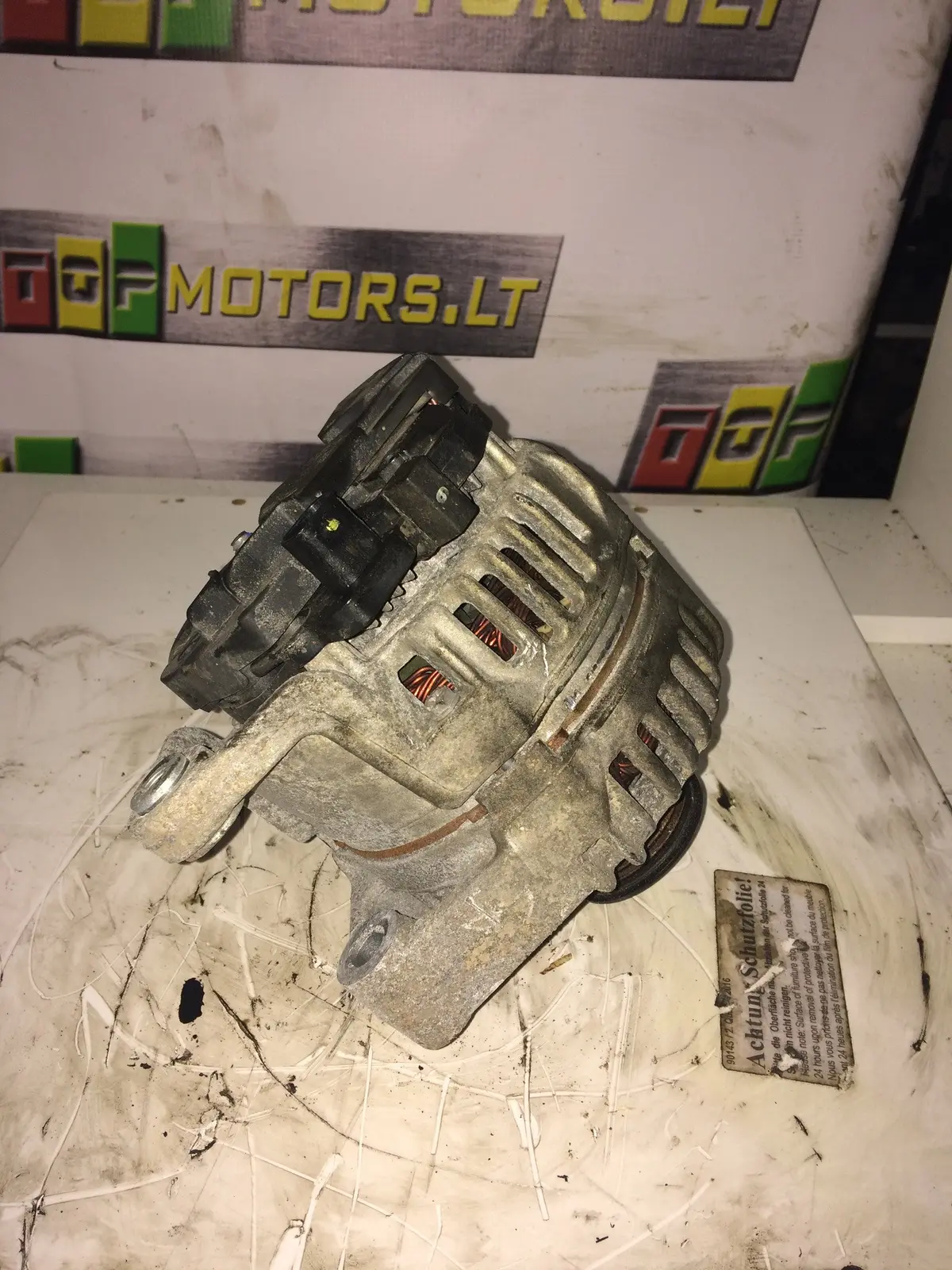 2011 A12xer Opel 1.2 Petrol Engine Alternator 0124325174 1