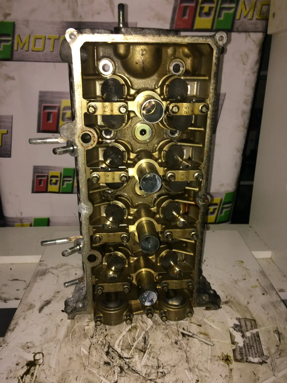 2006 K12b Suzuki Opel 1.2 Petrol 16V Doch Engine Cylinder Head 1