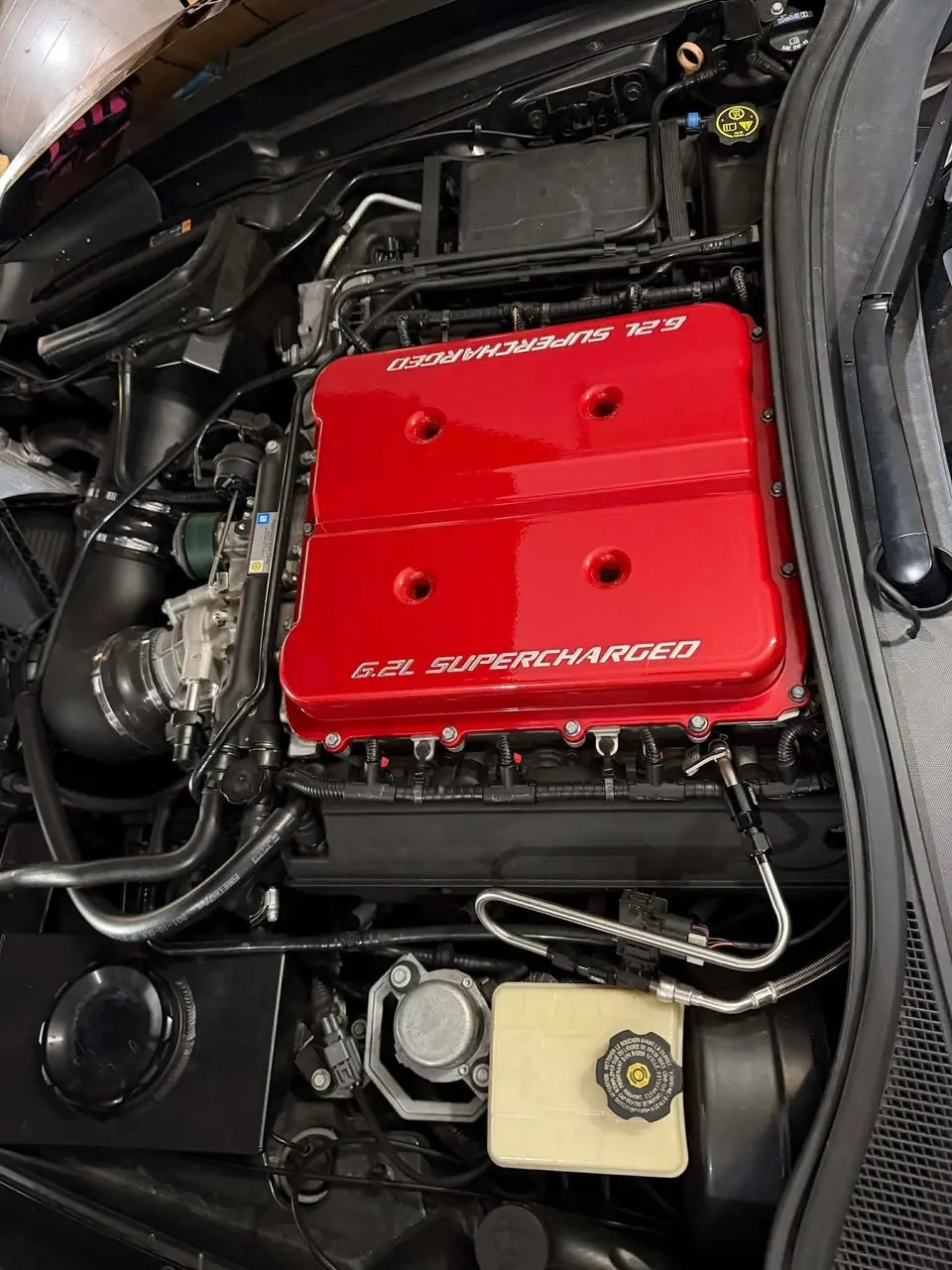 Pts Billet Lt4 Supercharger Lid - Aluminum - Corvette Camaro Ctsv 8