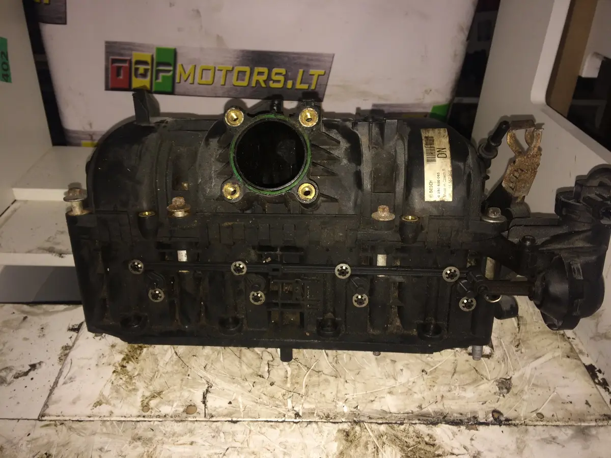 2004 Z12xep Opel 1.2 Benzinas Variklio Įsiurbimo Kolektorius 0280600063 1