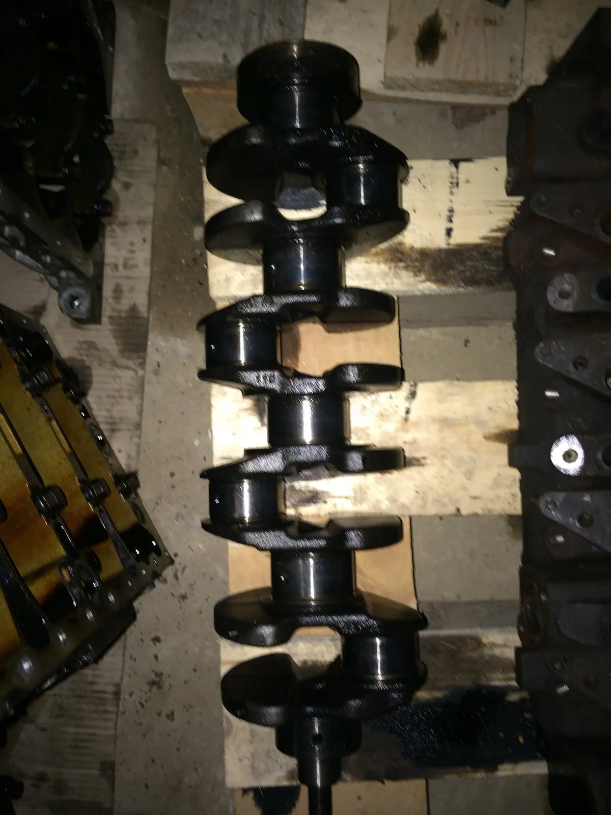 2002 Ford 1.8 Tdci Diesel Engine Crankshaft 1