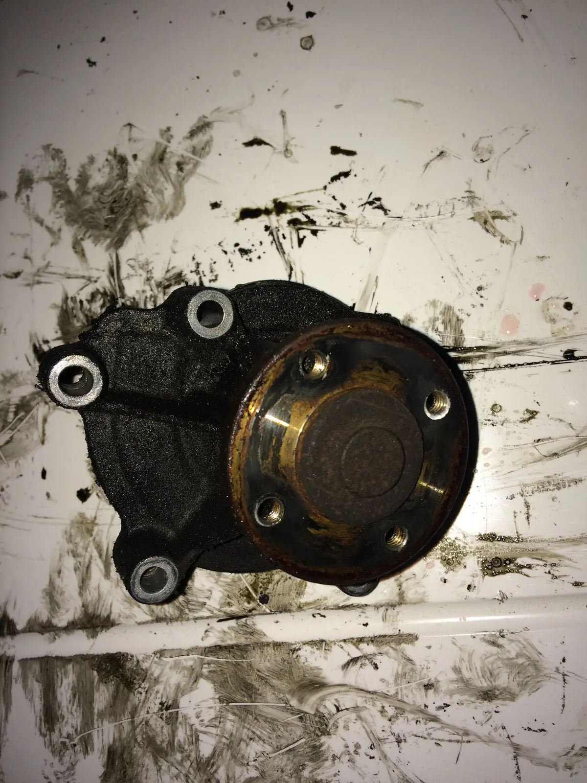 2000 Om 668 Mercedes-Benz A170 Cdi 1.7 Diesel Engine Water Pump 1