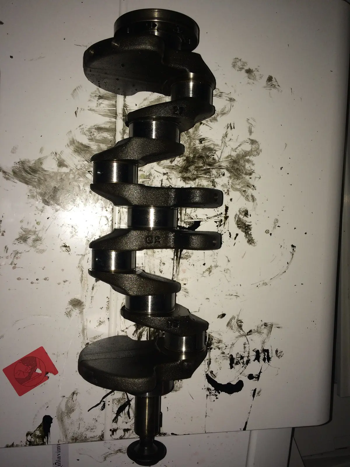 2000 Om 668 Mercedes-Benz A170 Cdi 1.7 Diesel Engine Crankshaft 1