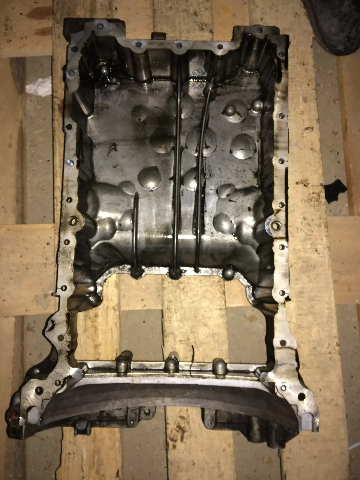 2007 642 642930 Mercedes-Benz Mb 3.0 Cdi V6 Diesel Engine Oil Sump 1