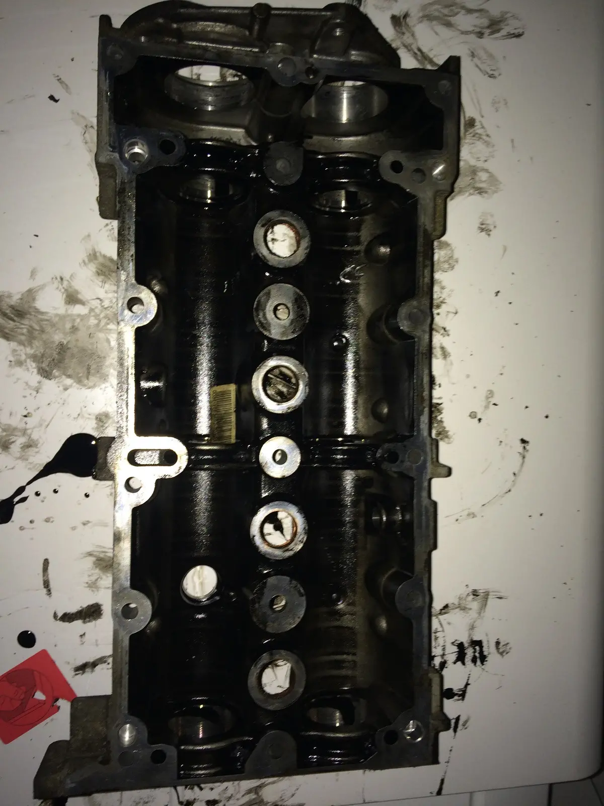 2006 Z13dth Opel 1.3 Cdti Diesel Engine Cylinder Head Cover / Camshaft Housing 55197853 1