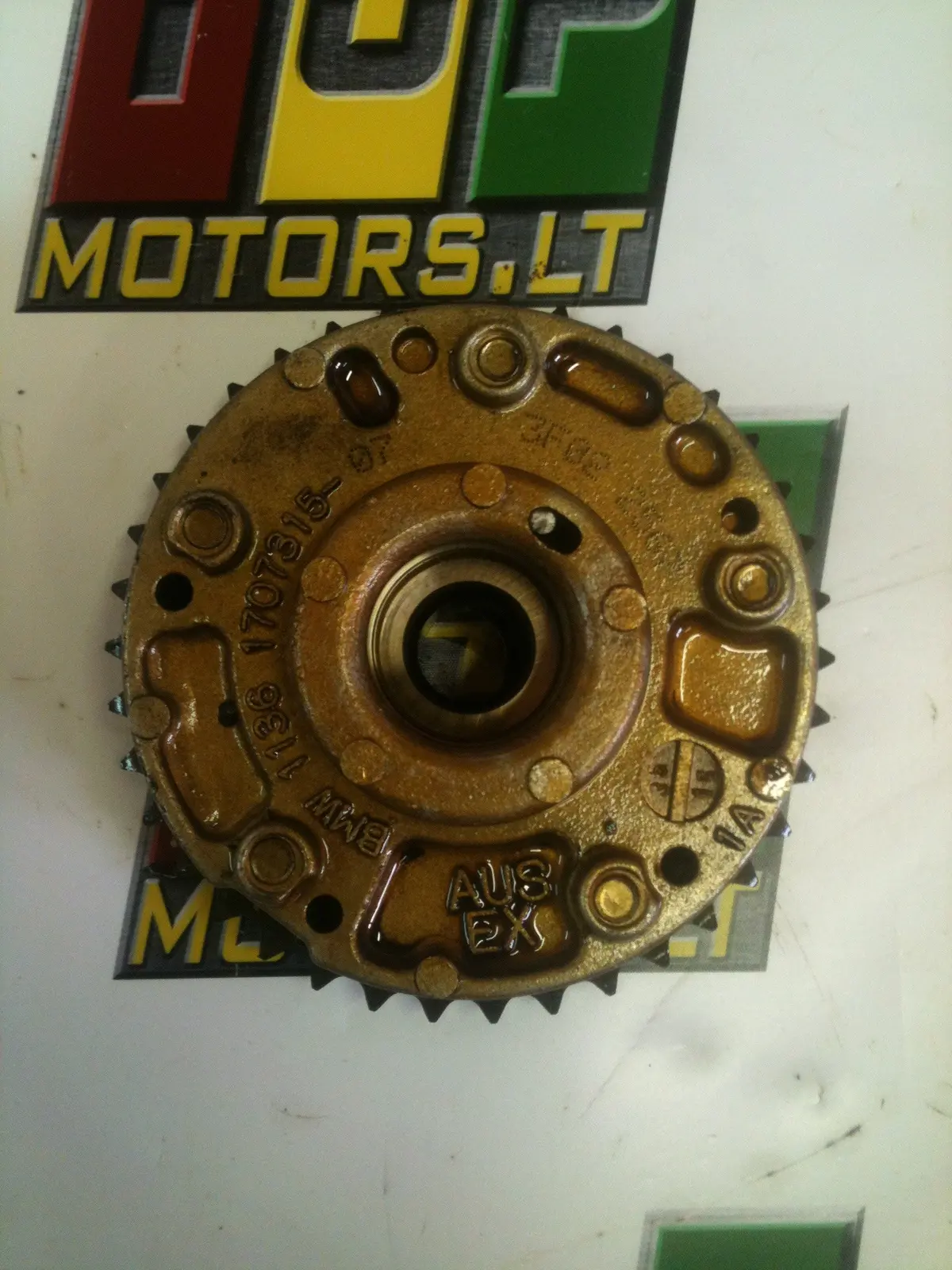 N42b20 Bmw 2.0 Petrol Engine Outlet Camshaft Engine Vanos Pulley 1136 1707315 - 07 1 707 315 Ref Of0187 1
