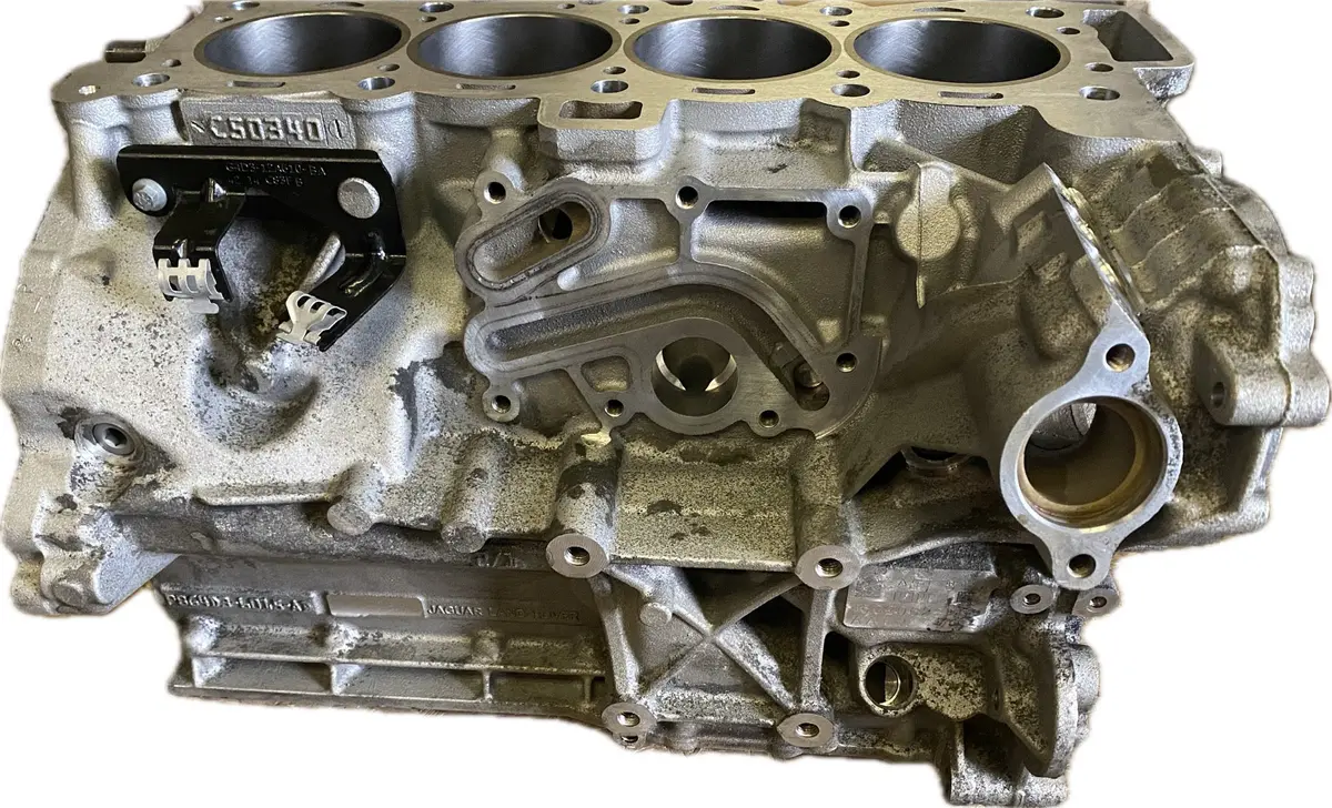 The Cylinder Block Part Number Pbg4d36015ad Or G4d36015ad Belongs To A Jaguar Land Rover 2.0-Litre Ingenium Diesel Engine. 1