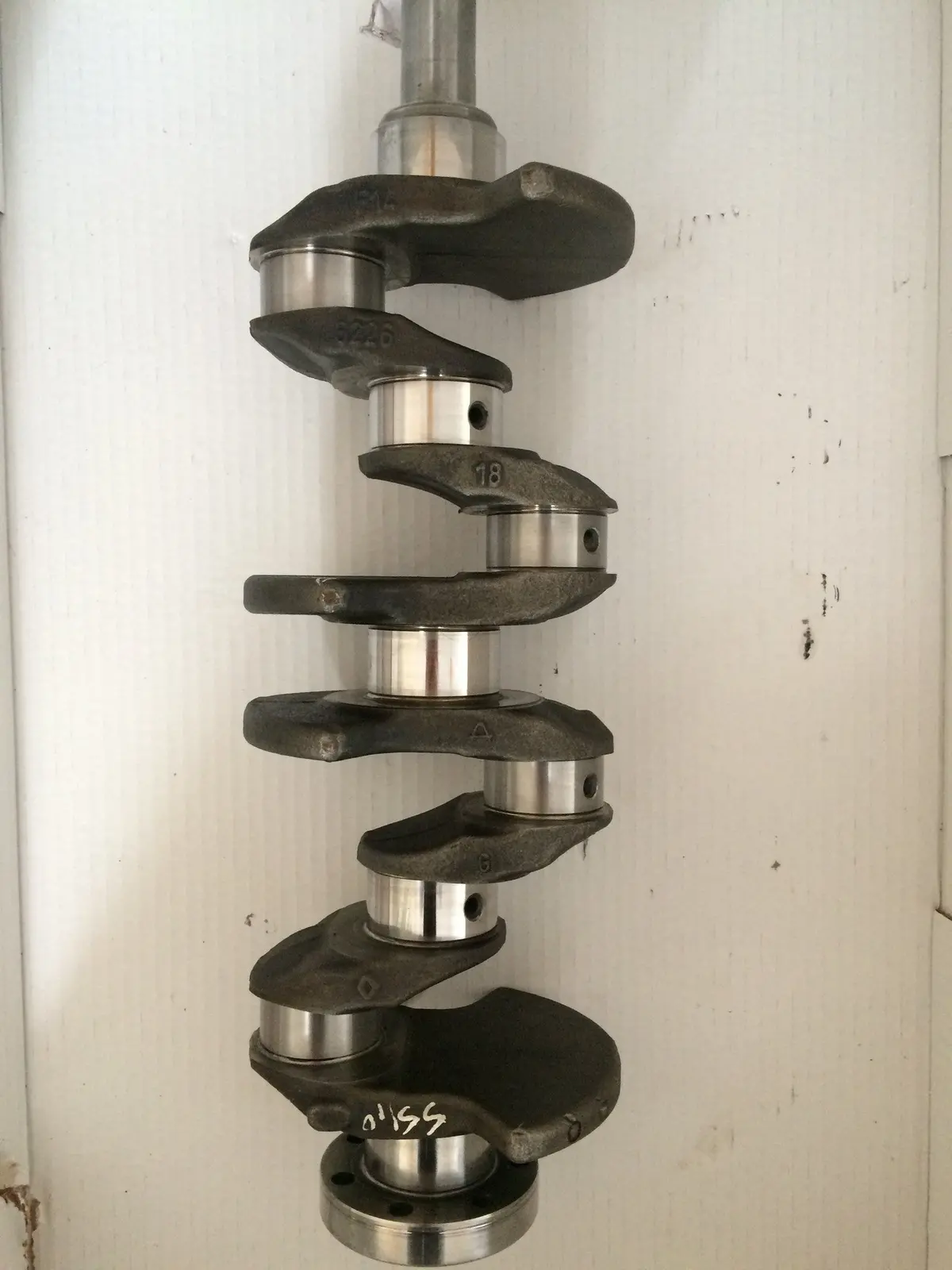 2008 K9k282 Nissan Qashqai 1.5 Dci Diesel Engine Crankshaft 1