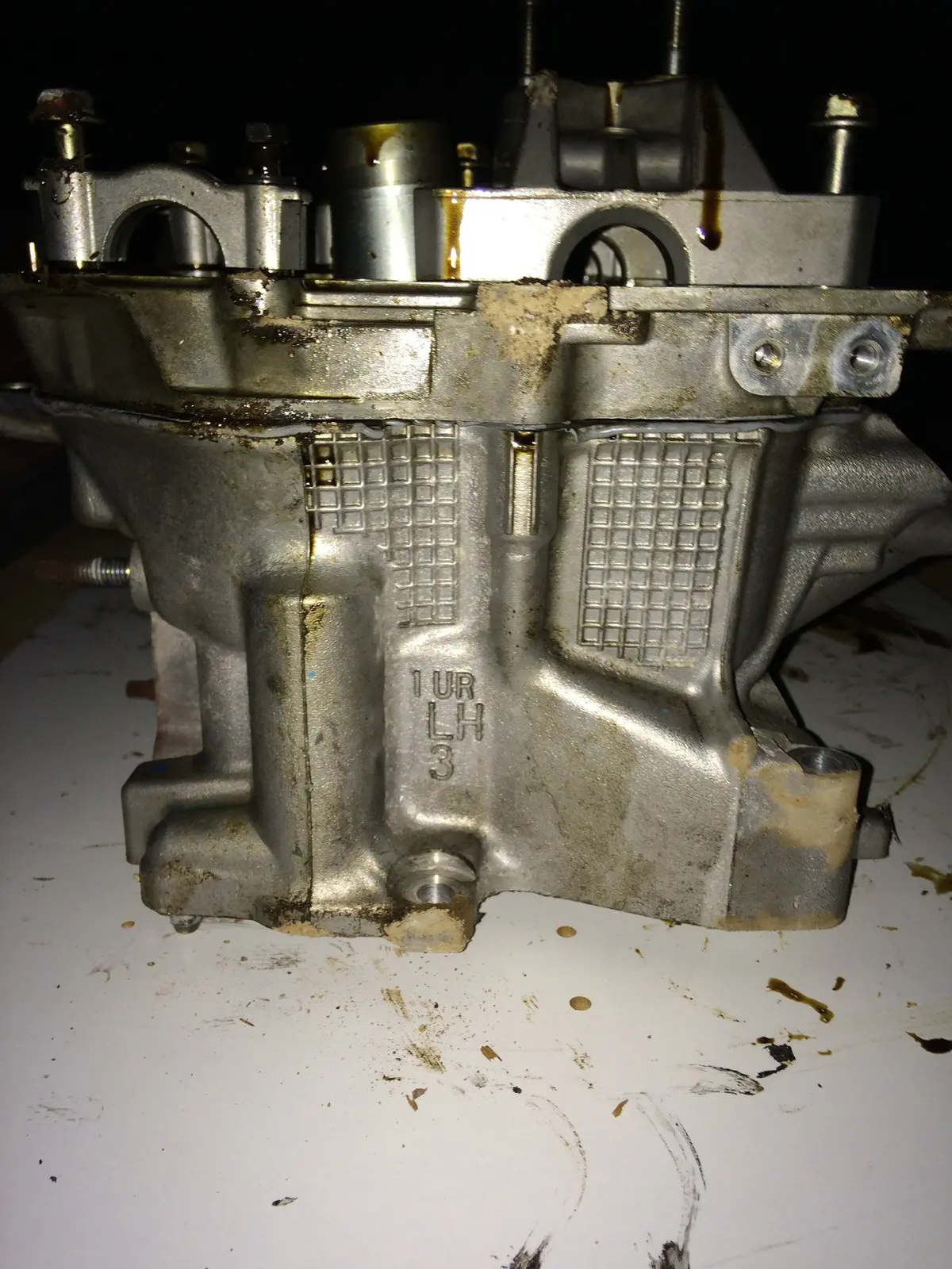 2009 2Ur-Fse 2Ur Fse Lexus Ls 600H Ls600h Hybrid 5.0 V8 Petrol Engine Cylinder Head 1Ur Lh 3 2